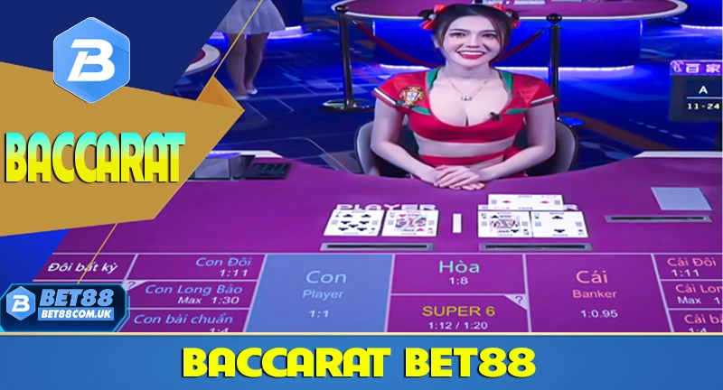 Baccarat Bet88 – Khám Phá Game Bài Được Chơi Nhiều Nhất 2026 4 Baccarat Bet - Game bài được chơi nhiều nhất tại các sòng bài