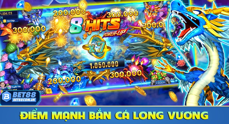 Những điểm mạnh trò chơi bắn cá long vương mang đến cho người chơi